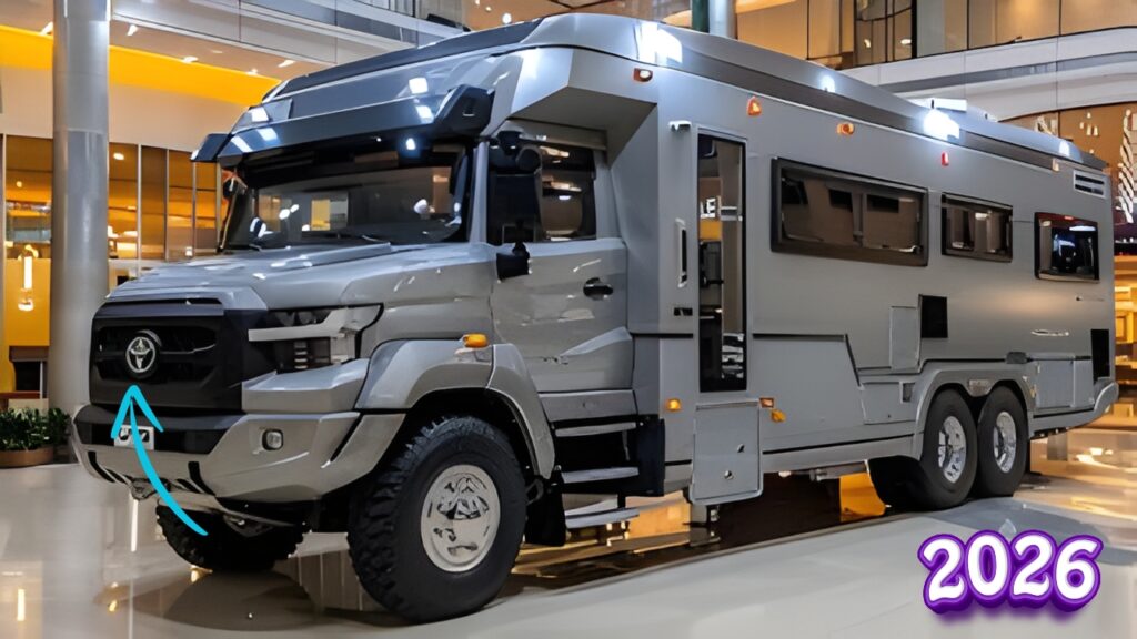 2026 Toyota 6×6 Camper Motorhome