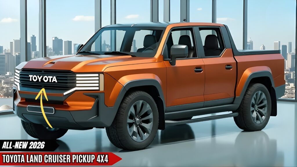2026 Toyota Land Cruiser Pickup