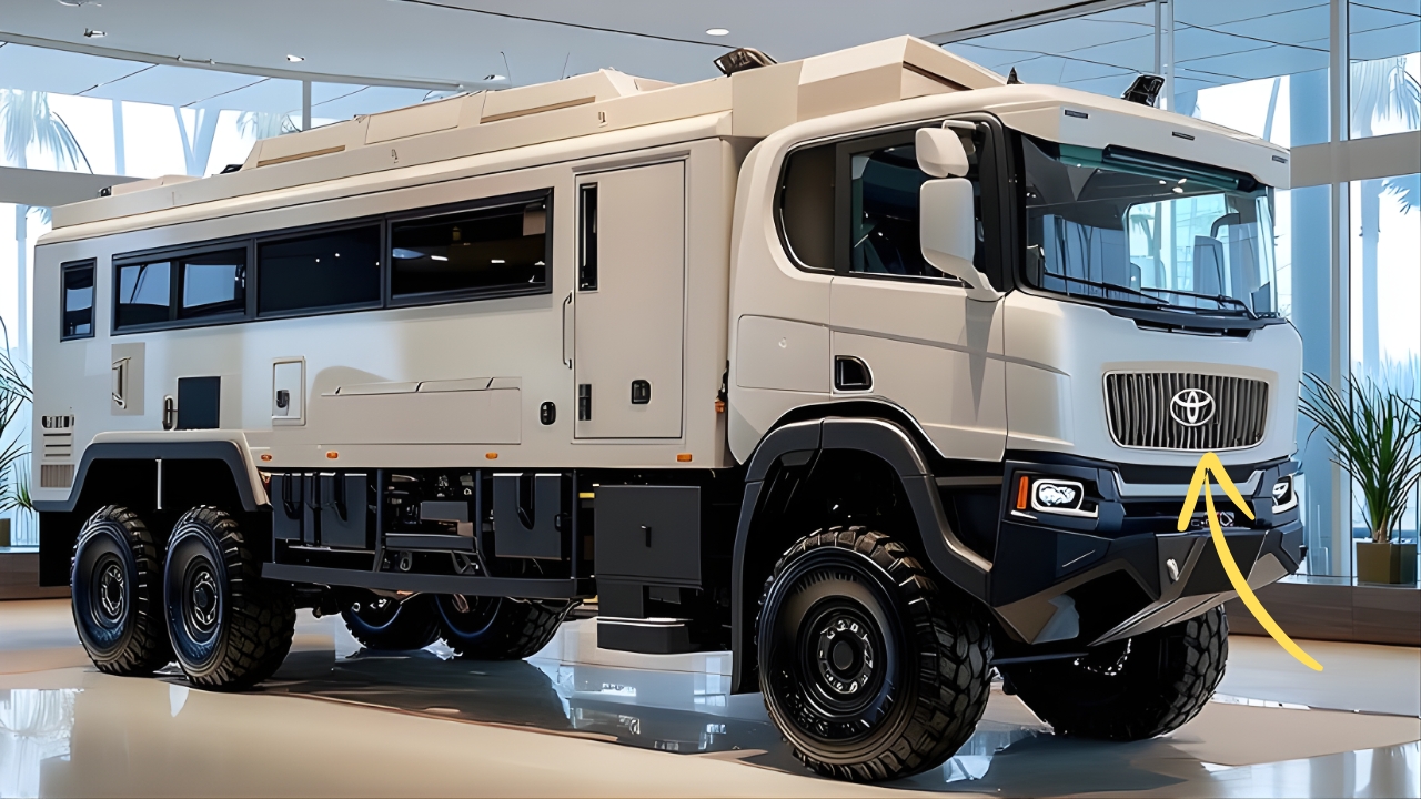 2027 Scania 6×6 Desert Titan Motorhome